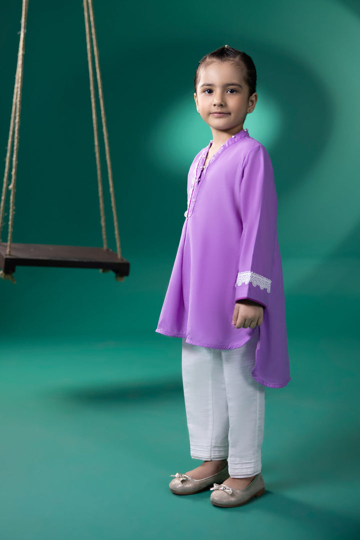 Kids Lilac Twill shirt 000002291GK6