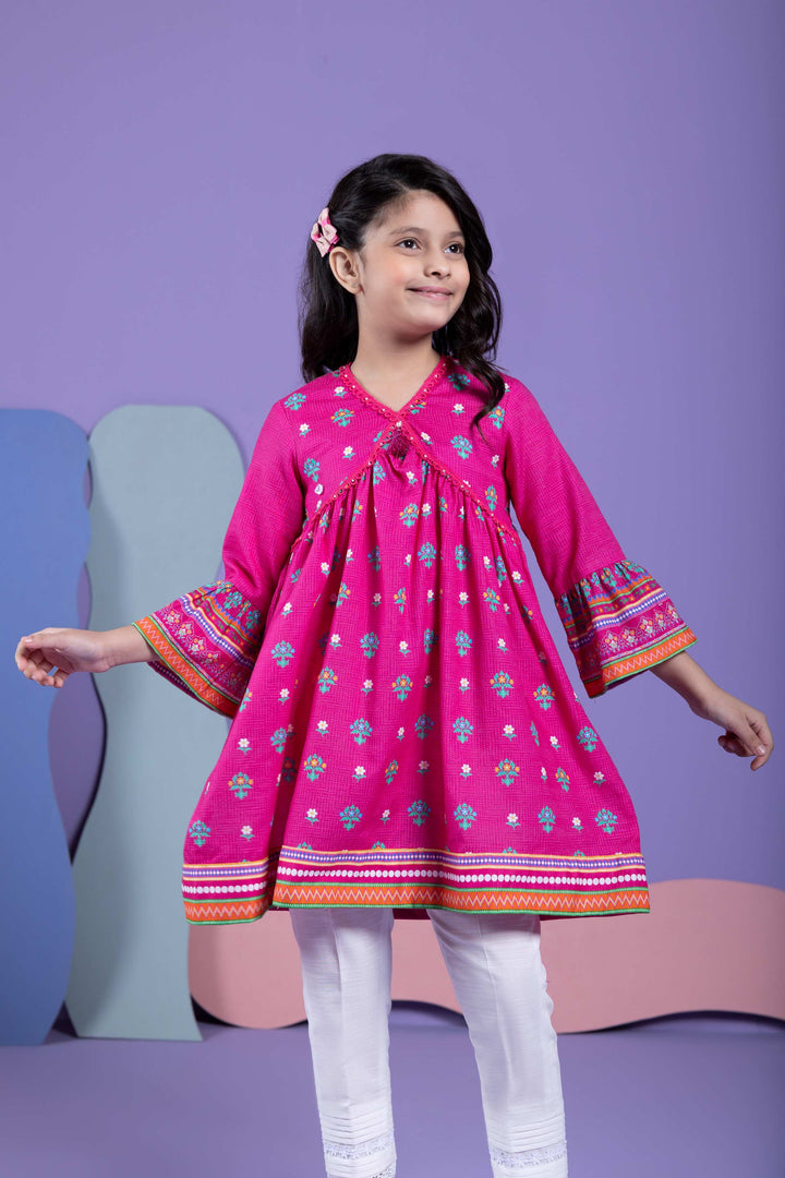 Sapphire- Printed Khaddar Kurta