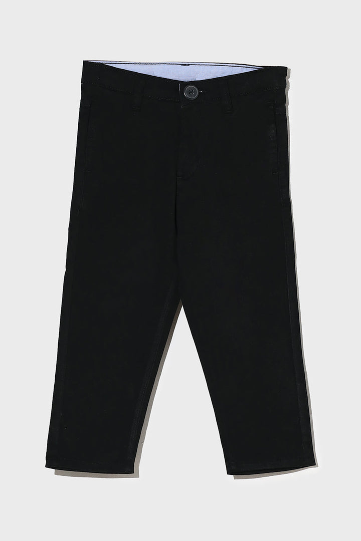 Girls Black Twill Pants