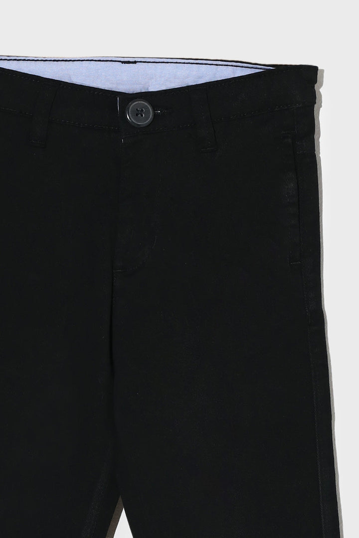 Girls Black Twill Pants