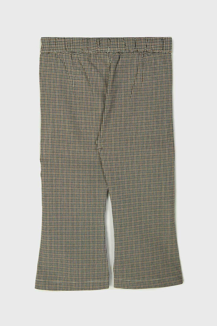 Girls Checkered Woven Pants