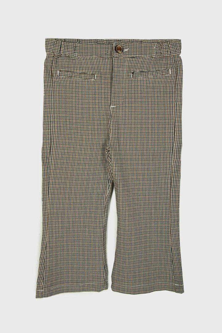 Girls Checkered Woven Pants