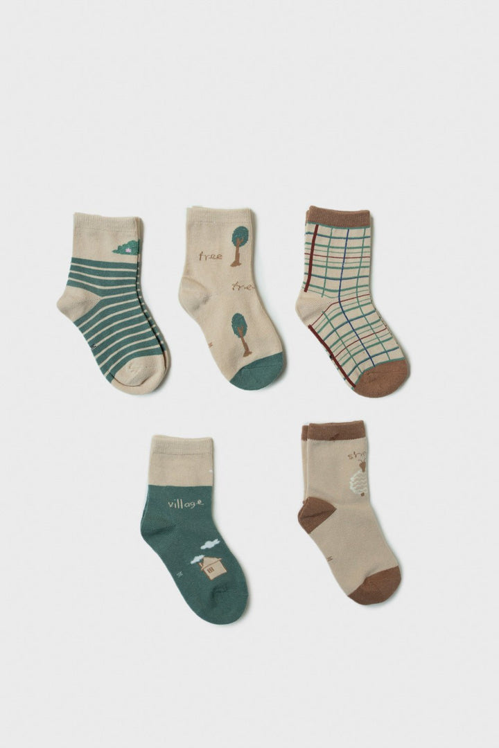 Sapphire- Socks - Pack of 5