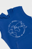 Sapphire - T-shirt with Hoodie