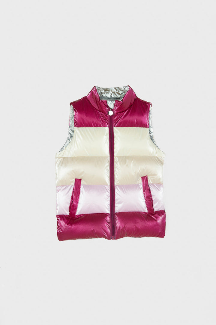 Girls Reversable Puffer Jacket