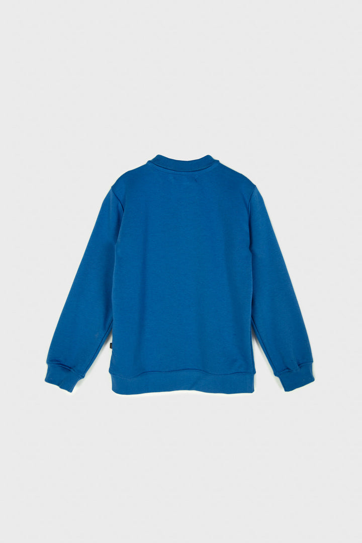 Boys Polo Sweatshirt