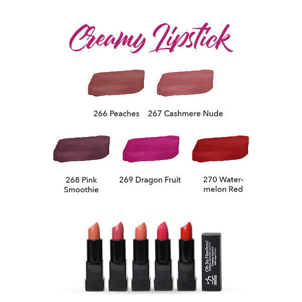 WB by HEMANI - Herbal Infused Beauty Creamy Lipstick - Watermelon Red