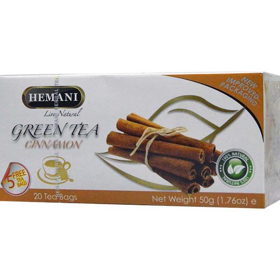 Hemani Herbals - HEMANI GREEN TEA CINNIMAN