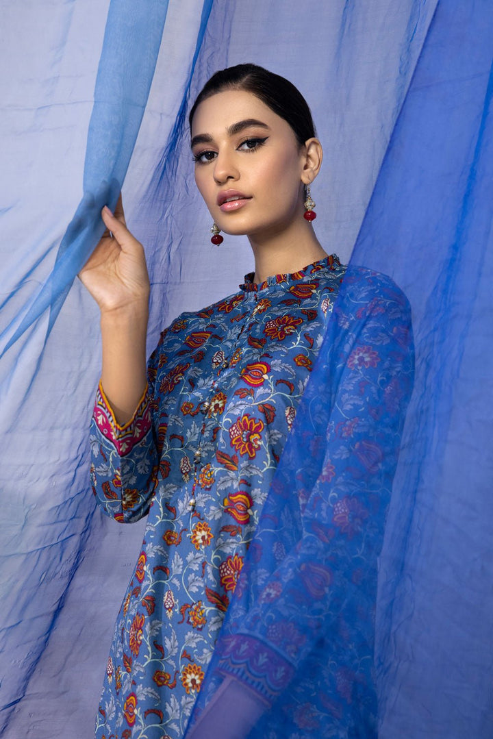 Sapphire- 2 Piece - Printed Lawn Suit