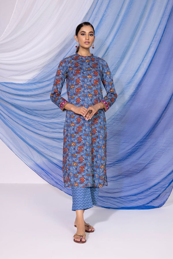 Sapphire- 2 Piece - Printed Lawn Suit