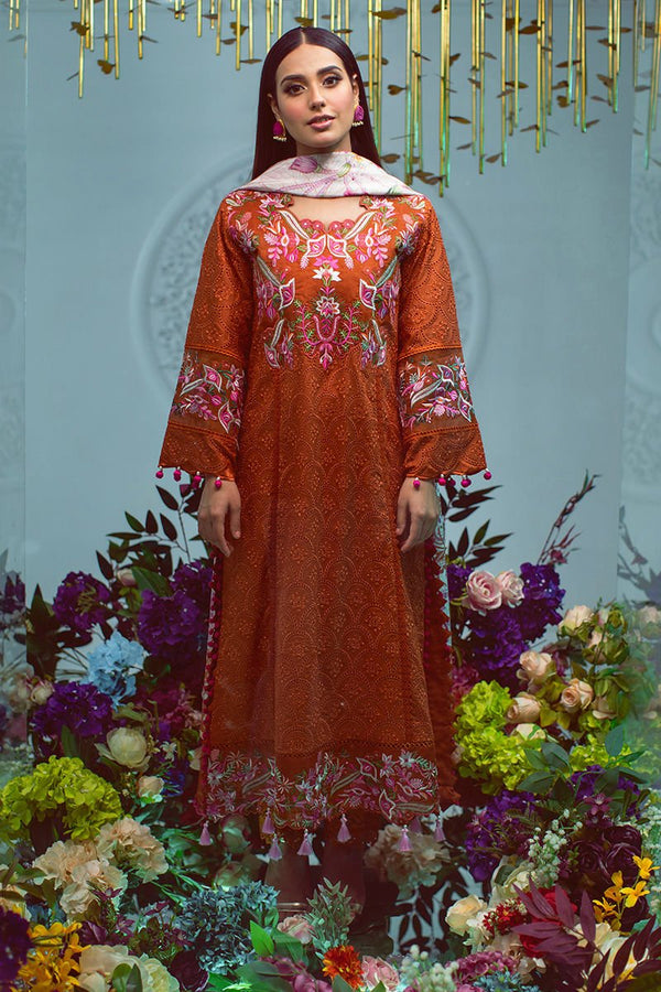 Ansab Jahangir Zoha- Luxury Lawn 2022 Un-Stitched- AJLL22-03