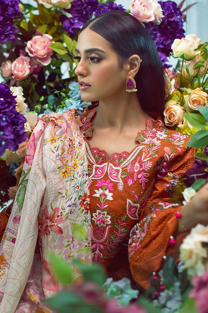 Ansab Jahangir Zoha- Luxury Lawn 2022 Un-Stitched- AJLL22-03