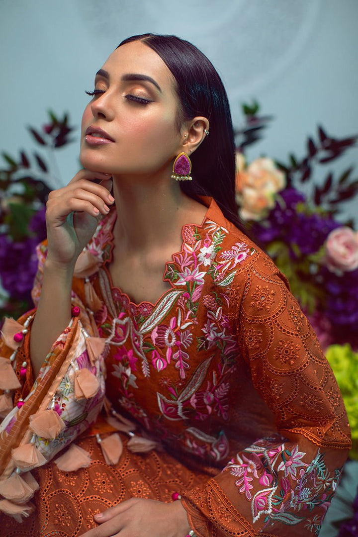 Ansab Jahangir Zoha- Luxury Lawn 2022 Un-Stitched- AJLL22-03