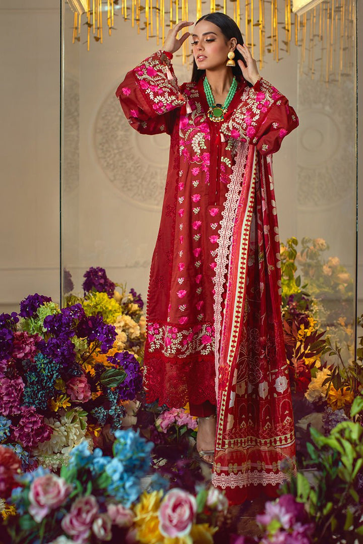 Ansab Jahangir Zoha- Luxury Lawn 2022 Un-Stitched- AJLL22-04