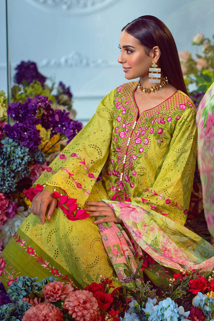 Ansab Jahangir Zoha- Luxury Lawn 2022 Un-Stitched- AJLL22-05