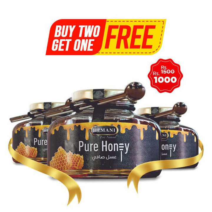 WB by HEMANI- Pack of 3 (Buy 2 get 1 free) Pure Honey