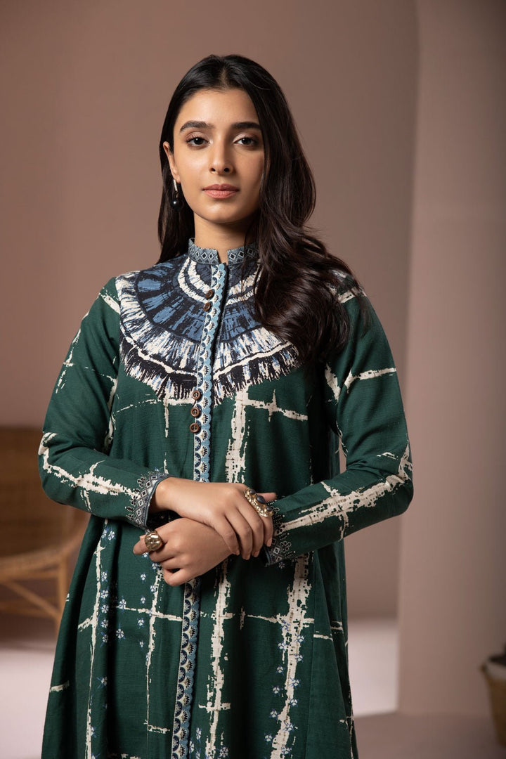 Sapphire- 2 Piece - Printed Khaddar Suit