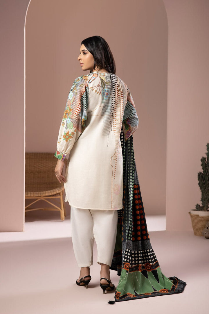 Sapphire- 2 Piece - Printed Khaddar Suit