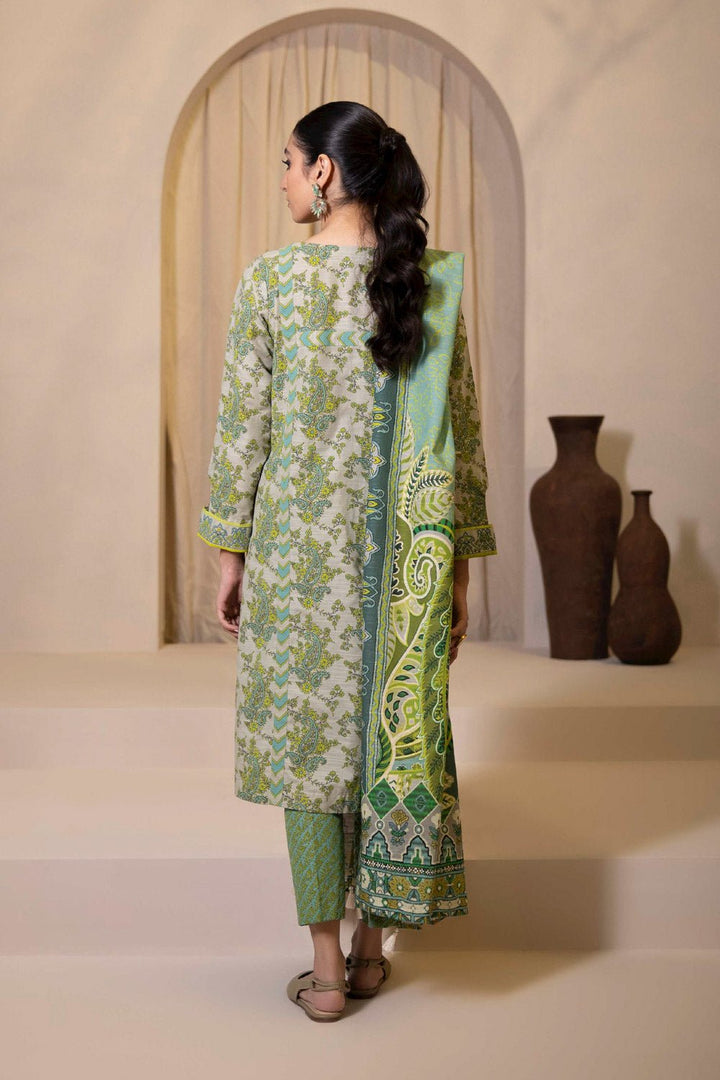 Sapphire- 3 Piece - Printed Khaddar Suit