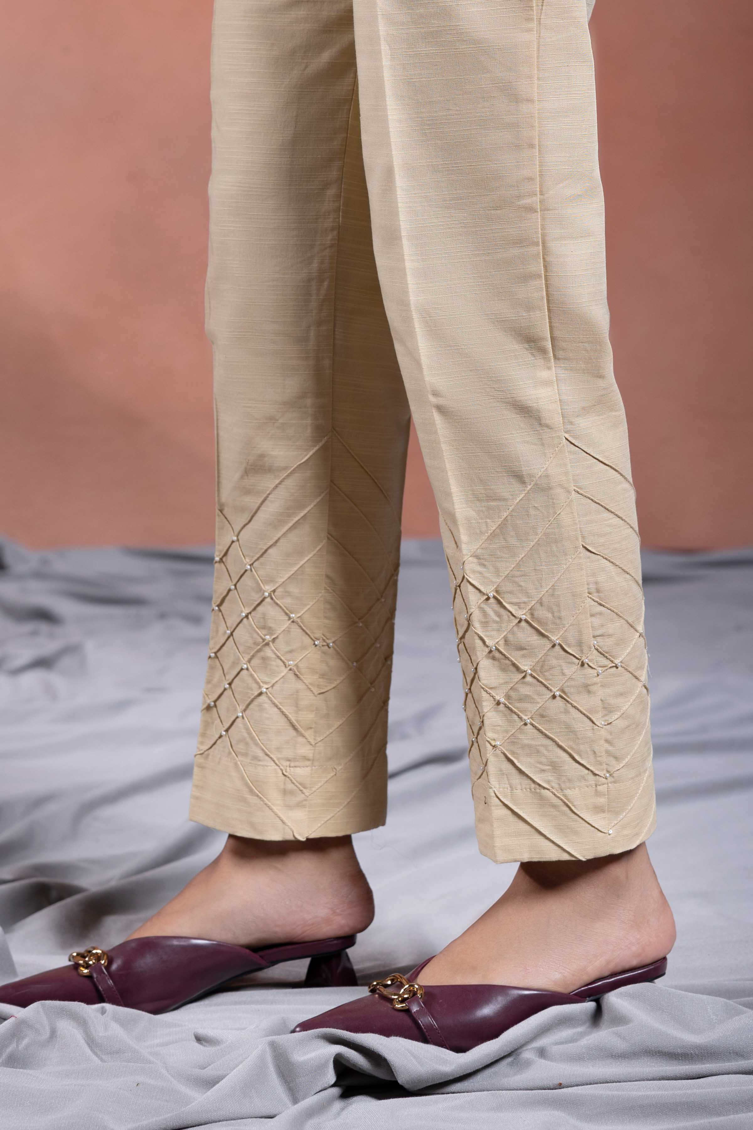 2 PIECE / SHIRT AND TROUSER ONLY- KHADDAR | Best wear, Hottest fashion  trends, Trouser design