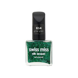 Swiis Miss - Nail Polish Glitter Green -614