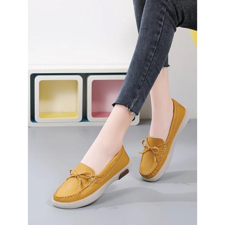 Shein- Slip-on shoes with bow