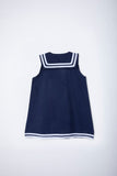 Sapphire Navy Dress with Bow