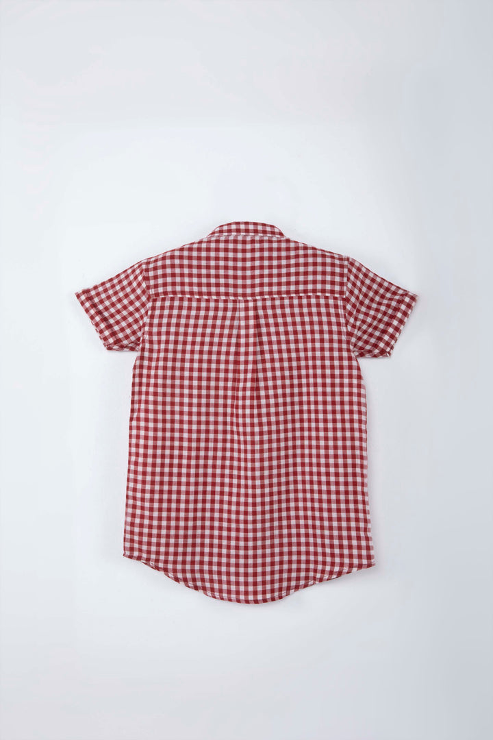 Sapphire Checkered Casual Shirt