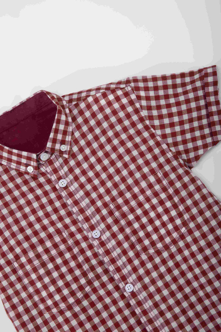 Sapphire Checkered Casual Shirt