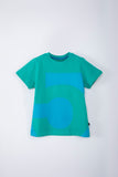Sapphire - Printed Crew Neck T-shirt Green