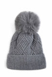 Sapphire Knitted Cap Grey