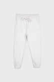 Sapphire Knit Jogger Pants Cream