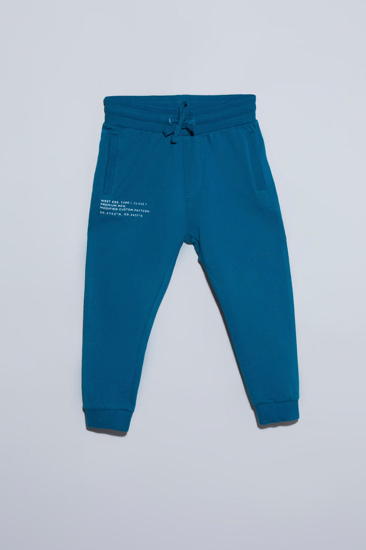 Sapphire Basic Jog Pants Aqua