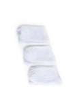 Sapphire - Pack of 3 - White Socks