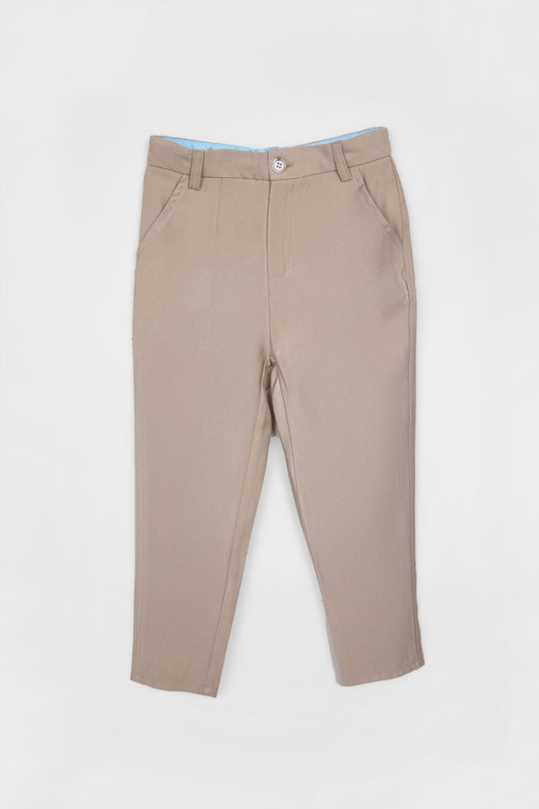 Sapphire Cotton Twill Pants Khaki