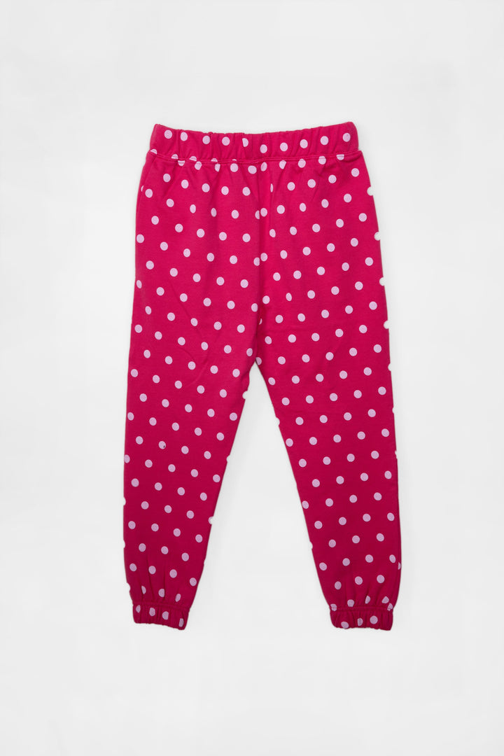 Sapphire Basic Jogger Pants Pink