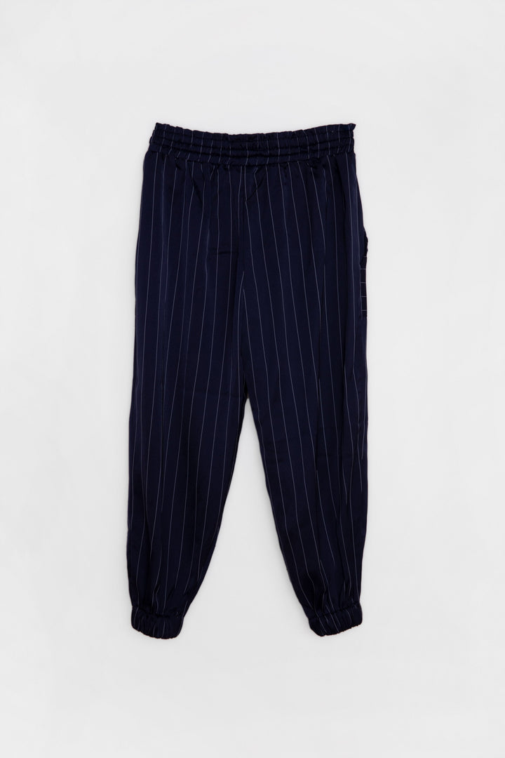 Sapphire Striped Jogger Pants