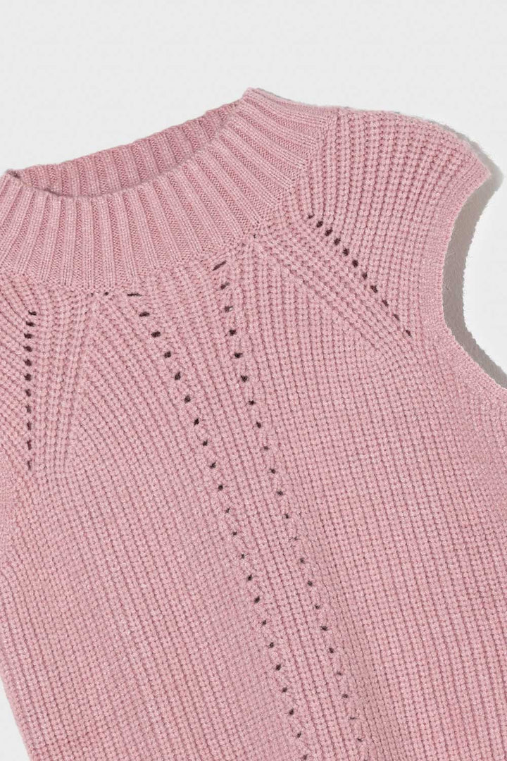 Girls Sleeveless Sweater