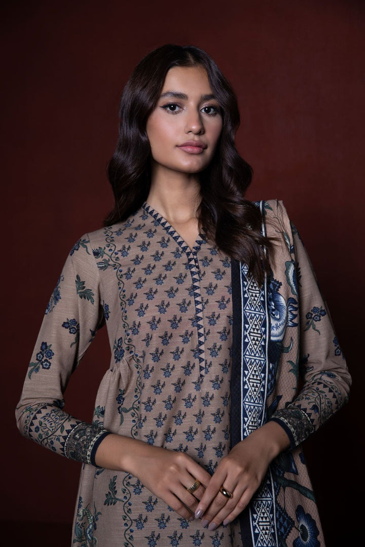 Sapphire- 2 Piece - Printed Khaddar Suit