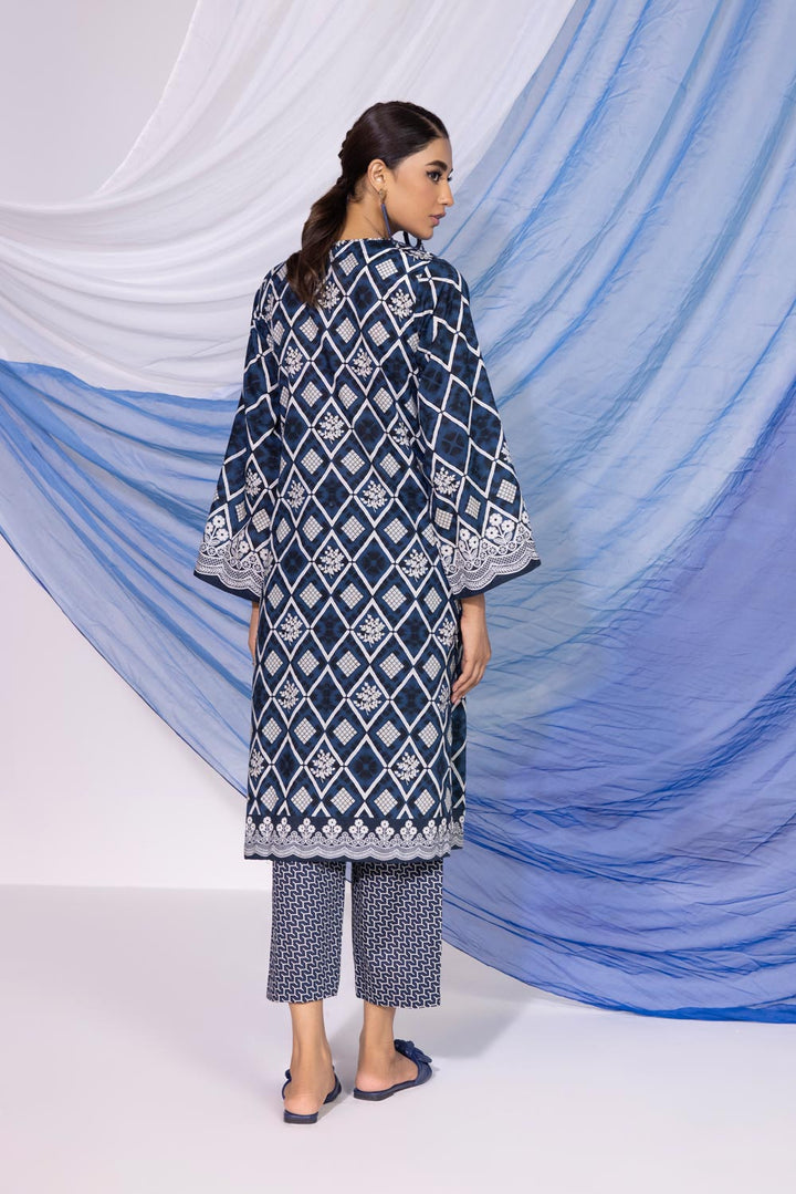 Sapphire- 2 Piece - Embroidered Lawn Suit