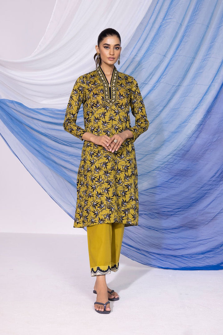 Sapphire- 2 Piece - Embroidered Lawn Suit