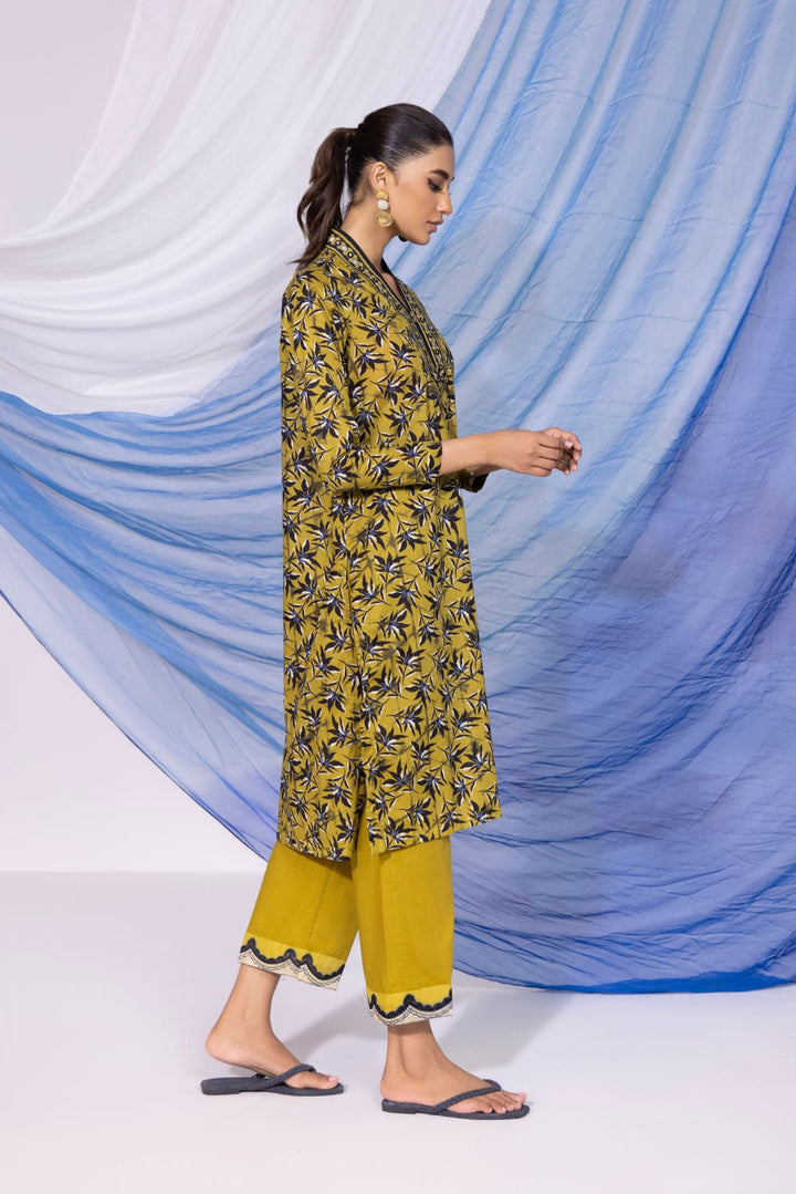 Sapphire- 2 Piece - Embroidered Lawn Suit