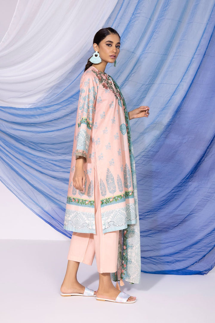 Sapphire- 3 Piece - Embroidered Jacquard Suit