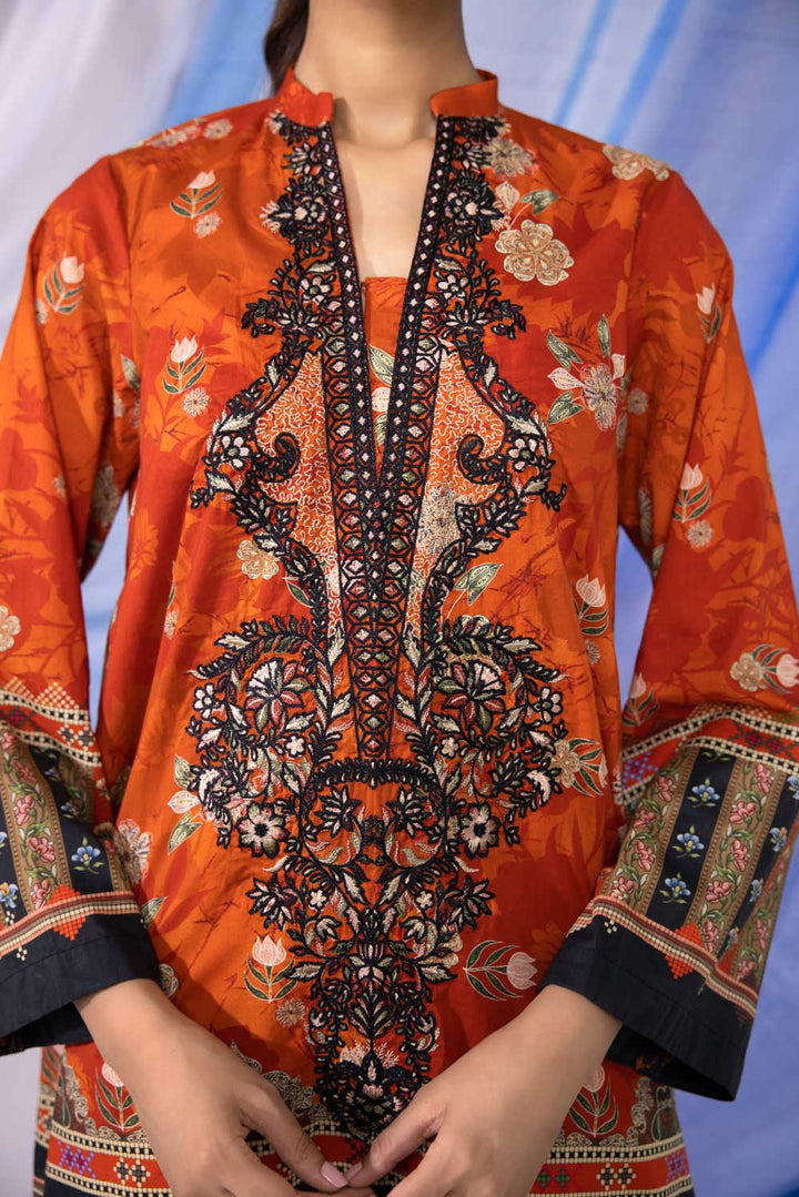 Sapphire- 3 Piece - Embroidered Lawn Suit