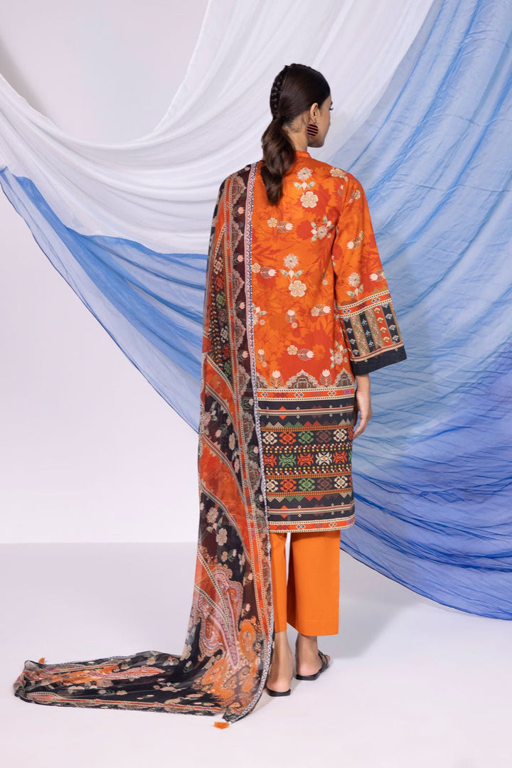 Sapphire- 3 Piece - Embroidered Lawn Suit