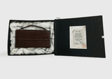 The original Premium Leather Women’s Wallet Gift Set Brown