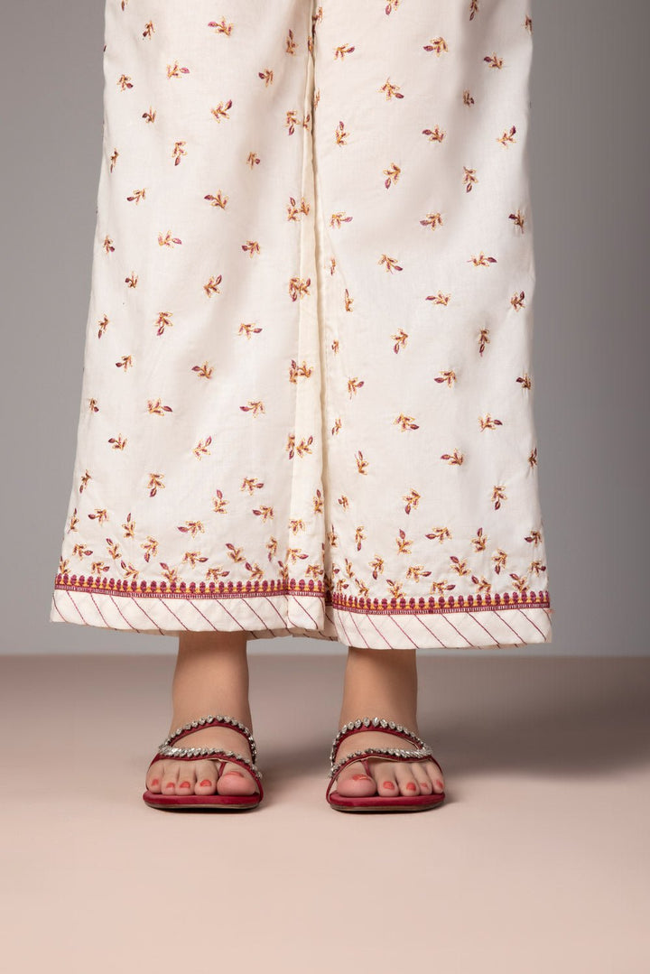 Sapphire- Embroidered Cambric Culottes