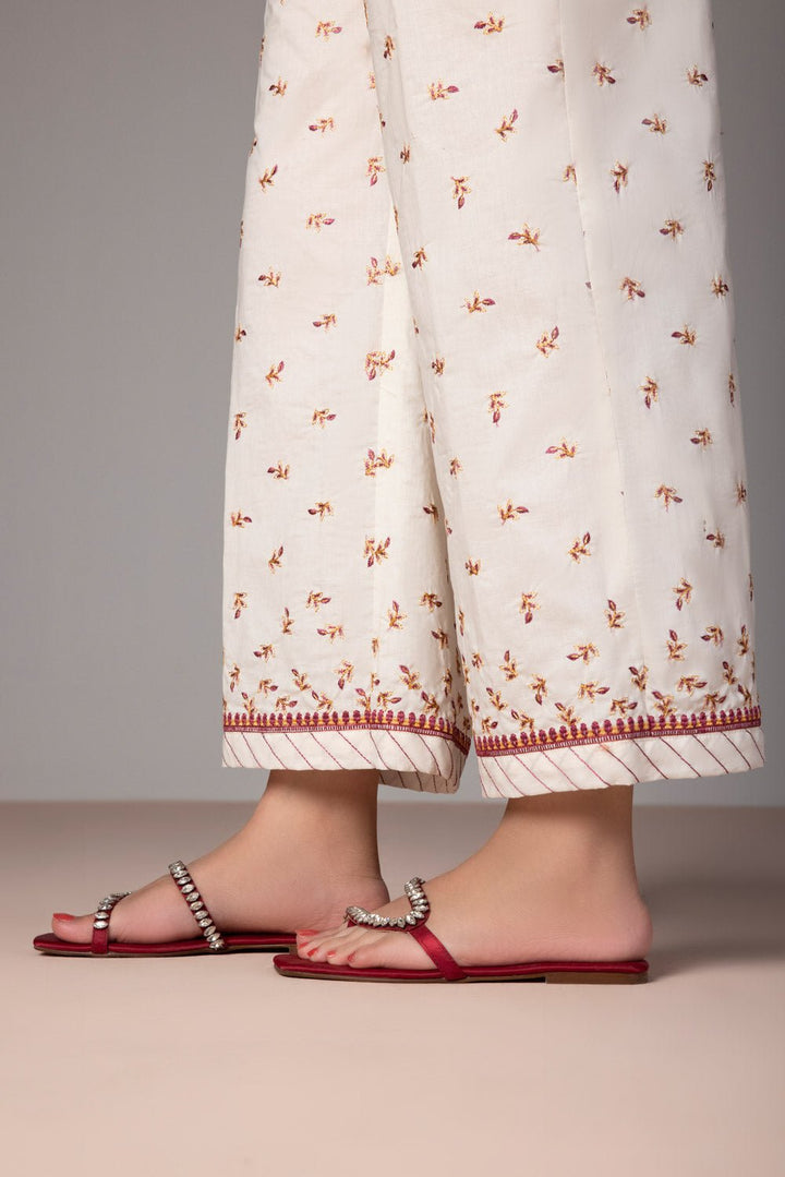 Sapphire- Embroidered Cambric Culottes