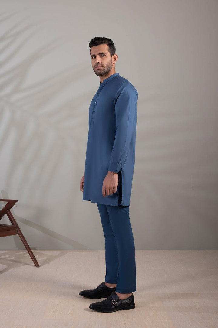 Sapphire- Cotton Suit