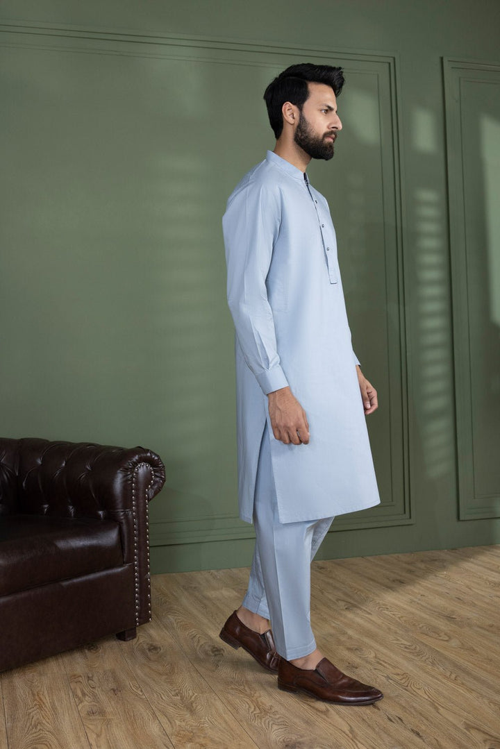 Sapphire- Egyptian Cotton Latha Suit